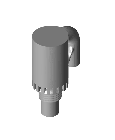 BELL SIPHON FOR FLOOD AND DRAIN - 2 SIZES 3d model