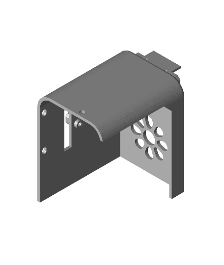 fokoos ldo fan hood for input shaper (1).stl 3d model