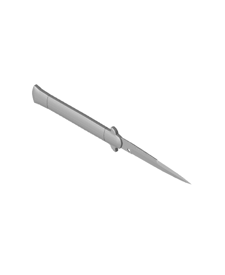 Stiletto knife CSGO 3d model