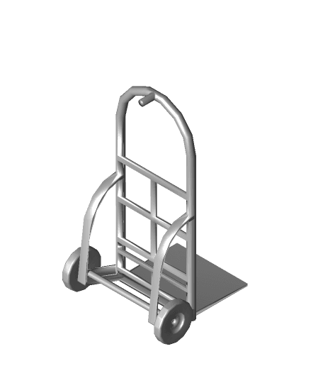 Mini hand truck 3mf.3mf 3d model