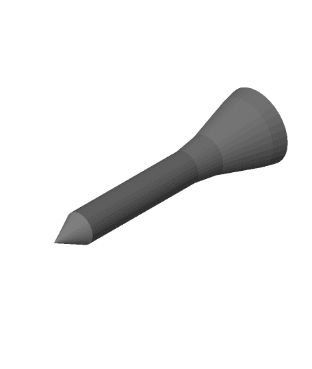 Golf Tee 3d model