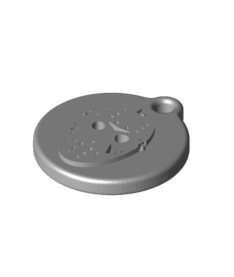 Jason Friday the 13th Keychain 3d model