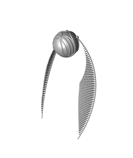 Harry potter golden snitch.STL 3d model