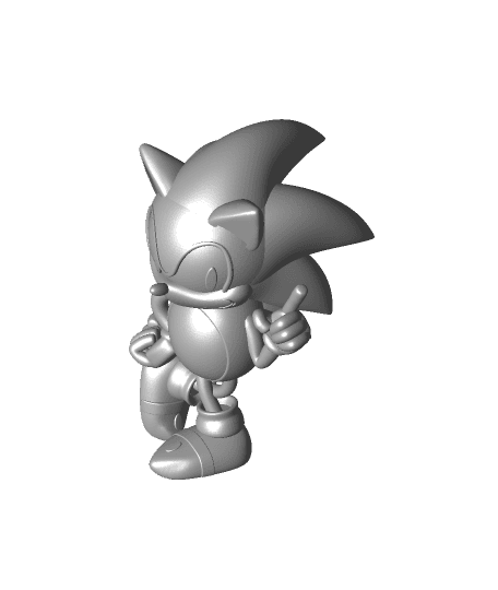 Sonic 3d model