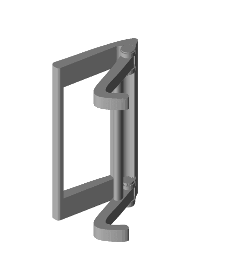 Phone stand with tilt adjustment 3d model