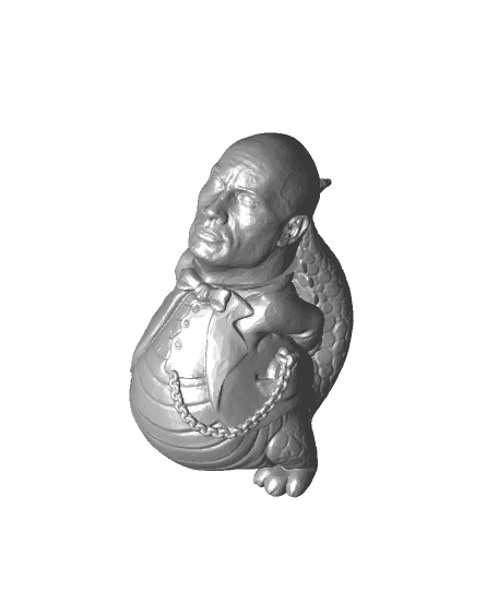 Rockadile 3d model