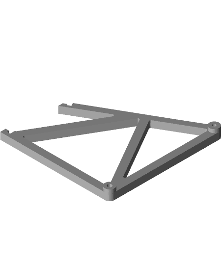 large laptop stand (dell latitude, toshiba Satellite 15-17inch) 3d model