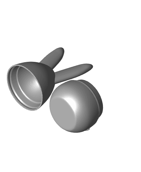 LFC Easter Bunny Egg 3d model