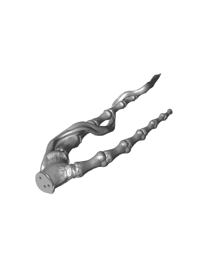 Planar Tuning Fork - Bone 3d model