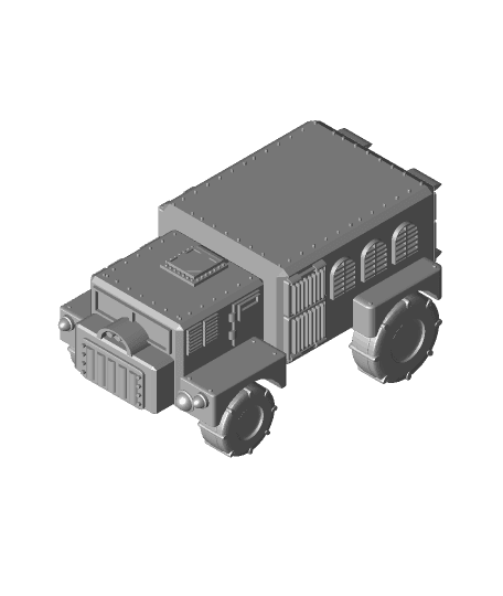 FHW: TN-9 Combat Vehicle Vihelmo Imperial (BoD) 3d model