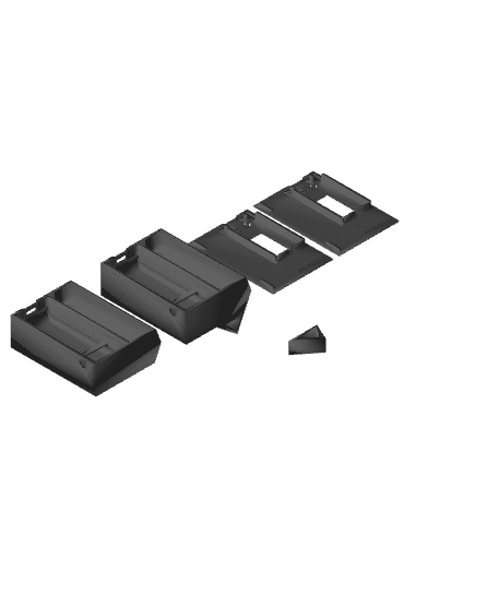 Heltec LoRa32 case (with 18650) 3d model