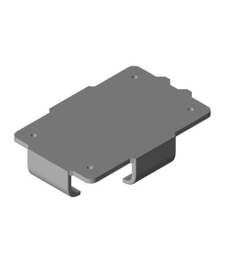 Meshtastic Station G2 Veektomx Battery Mount Holder 3d model