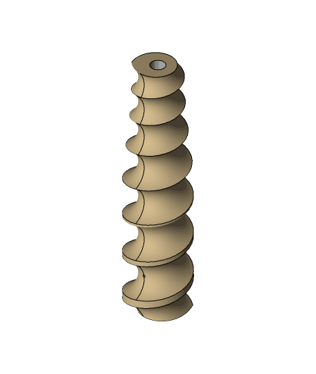 screw feeder 3d model