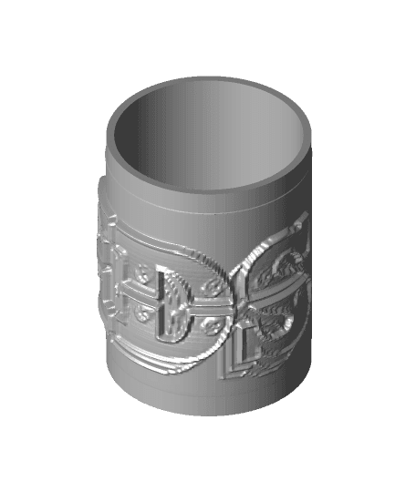 zoids pencil holder1.stl 3d model