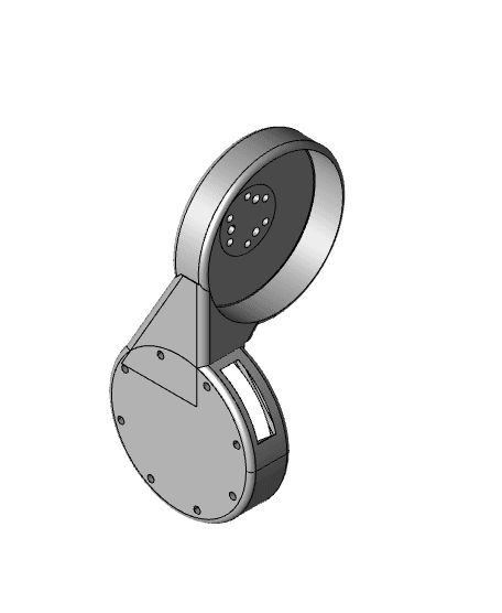 GIM6010-8 to GIM6010-8 vertical mount.step 3d model