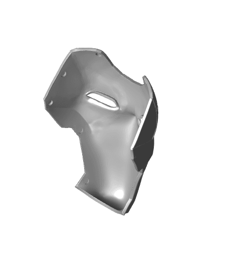 Armorized Deadpool Helmet 3d Print File STL Iron Deadpool 3d model