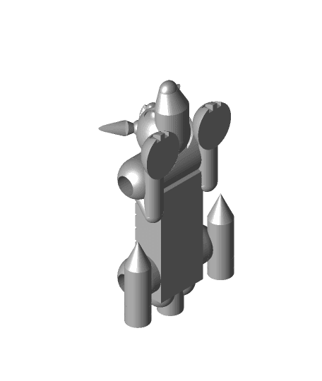 Rush Jet 3d model