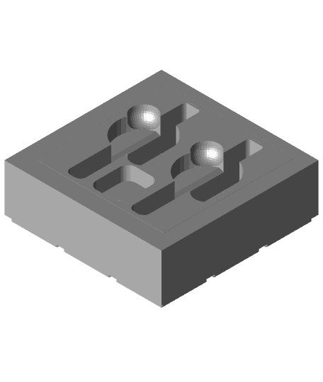 Gridfinity Dial Test Indicator Holder 3d model