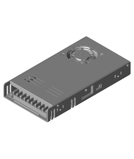 Creality Ender 3 Max power supply reallocator 3d model