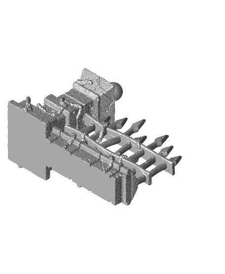 Gate and Fence 3d model