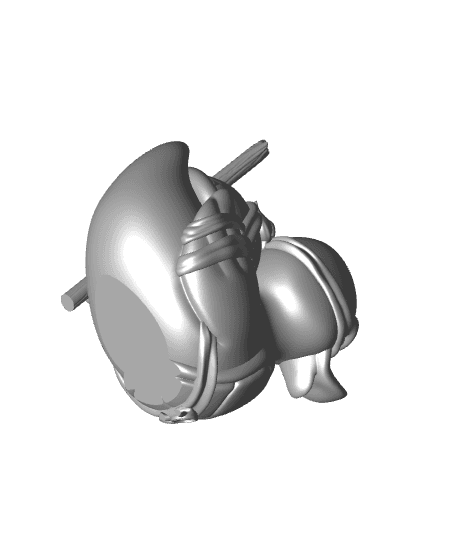 Donatello -TMNT Rubber Duckie  3d model