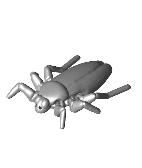 Articulated Roach 3d model