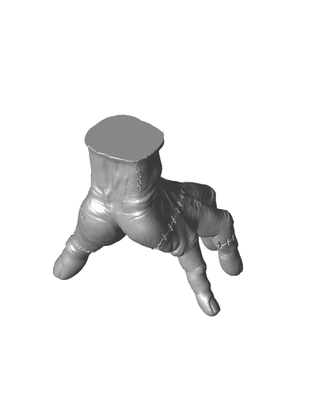 Thing V-2 Wednesday series 3D Print model 3d model