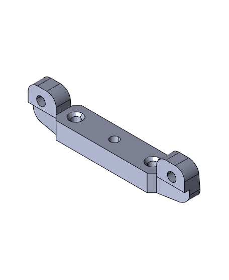 ARRMA COMPOSITE SUSPENSION MOUNT, FRONT UPPER 3d model