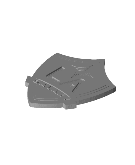 CS LA Galaxy coaster or plaque 3d model