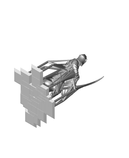 Gonthan Archers - 3 Poses 3d model