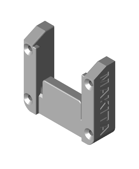 Makita 18V Battery Mount 3d model