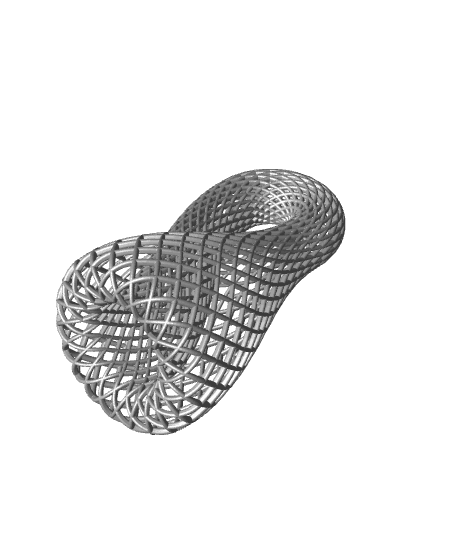 Klein Bottle Diamond Lattice 3d model