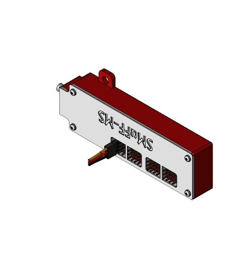 Housing for SMuFF Multiservo Option 3d model