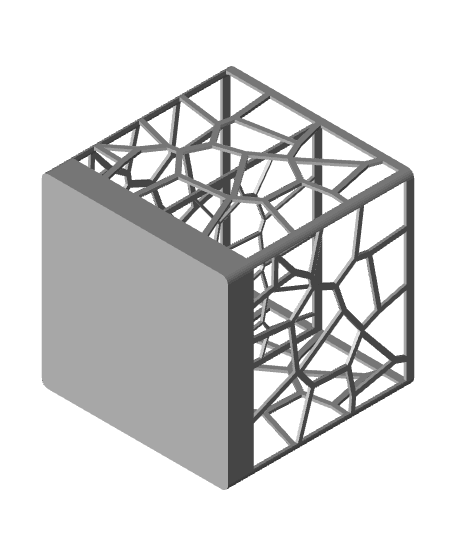 Sponge holder voronoi 3d model