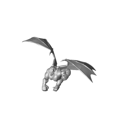 Winged Ape 3d model