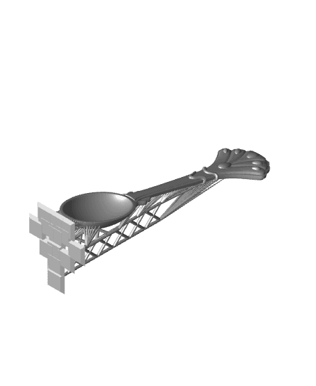 Silver Spoon - Magic Component 3d model