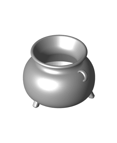 Witch’s Cauldron Pencil Holder 3d model