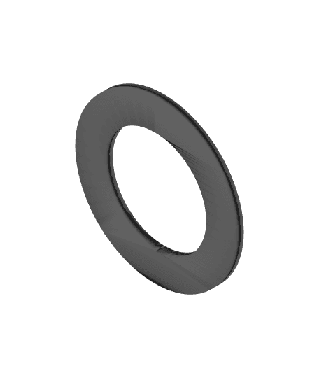 TPU Bed Screw Washers 3d model