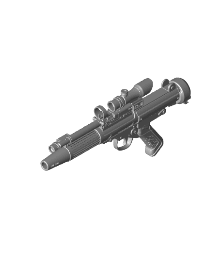 DH-17 Blaster - 3D Print Files 3d model