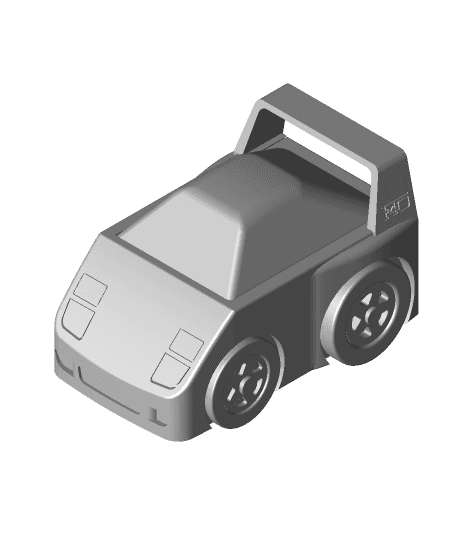 Box Car Racer - Ferrari F40 - A Sliding Dove Tail Box Remix 3d model