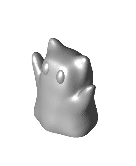 Cat Ghost 3d model