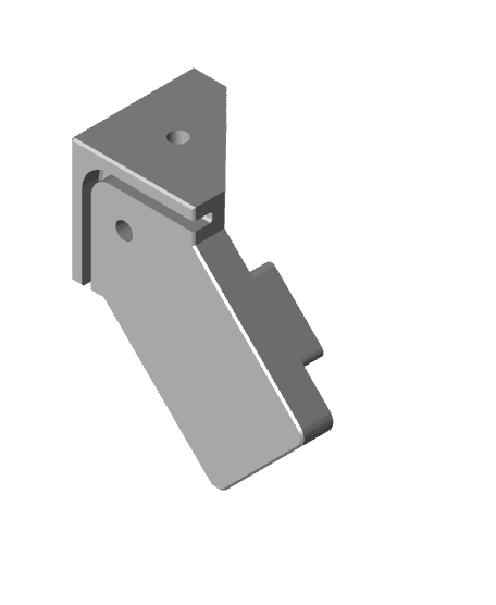 DELACK Enclosure GoPro Mount 3d model