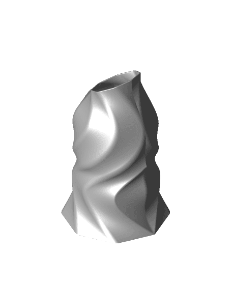 45 mirror vase 001.stl 3d model