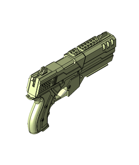 Planetside 2 NC-6 Mag-Shot Static Model 3d model