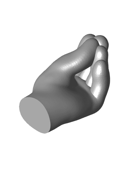 EMOJI HAND 🤌 PINCHED FINGERS / ITALIAN "MA CHE VUOI?!" GESTURE 3d model