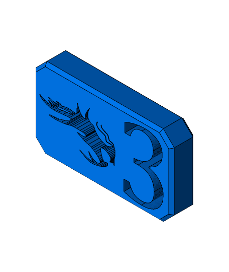 Ender 3 Logo 3d model