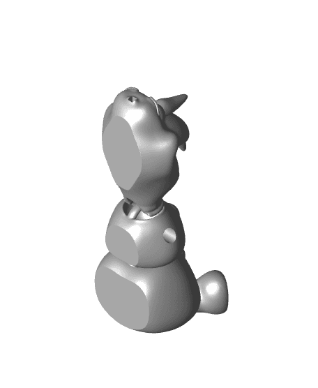 Olaf Flexy Snow Man from Frozen Pose & Wiggle 3d model