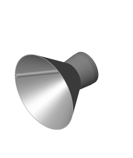 Spot-A Resin bottle funnel 3d model