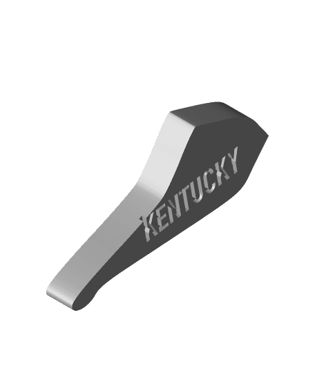 Merica Fridge Magnets - MMU version - KENTUCKY 3d model