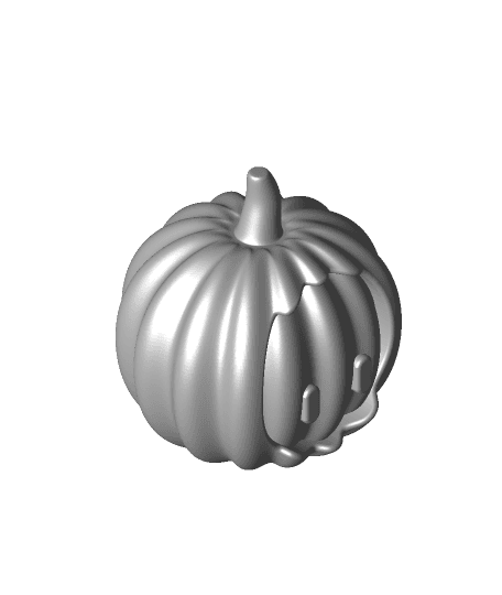 fall guys pumpkin 3d model